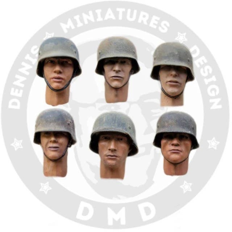 1/35 The Exhausted Pt. 2 Head Set (6pcs)