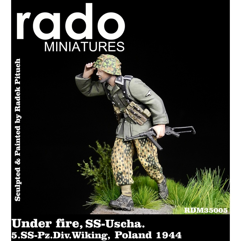 1/35 Under Fire SS Unterscharfuhrer 5 SS Panzer Division Wiking 1944