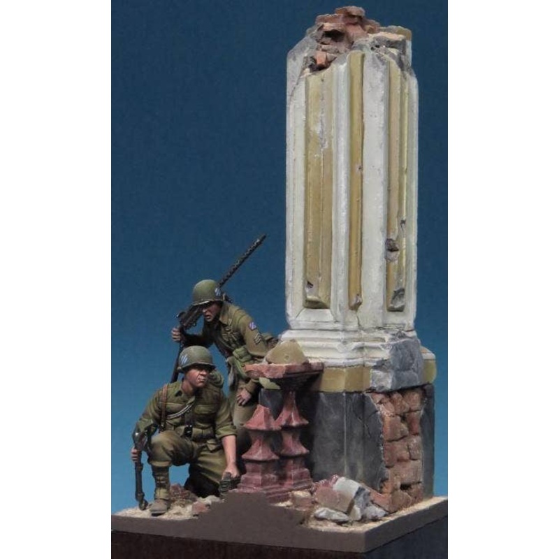 1/35 US Army Machine gunner set WW II