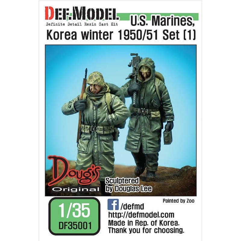 1/35 US Marines Korea Winter 1950-51 Set #1 (2 Figures)