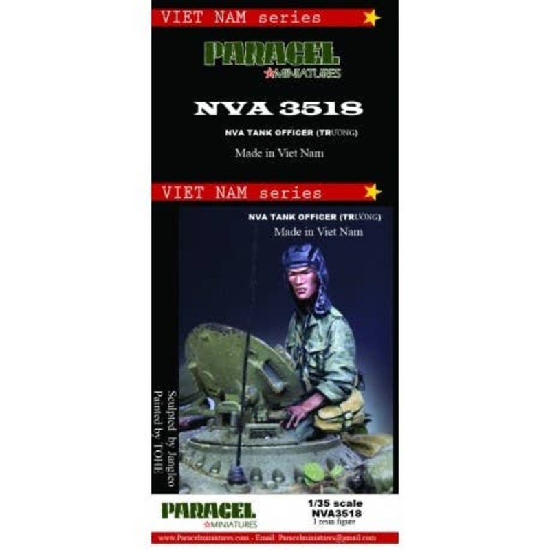 1/35 Vietnam War NVA Tank Officer