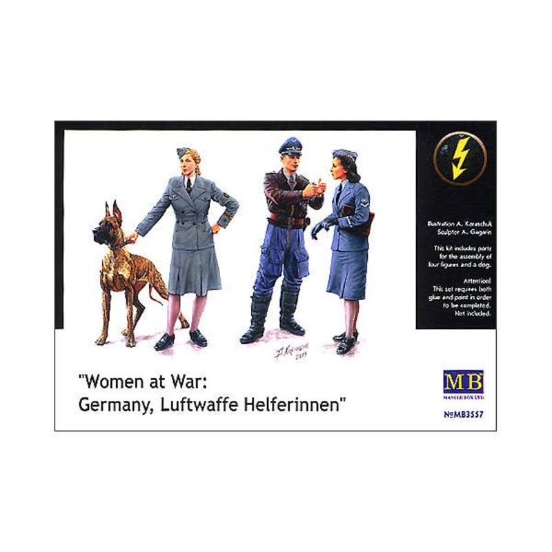 1/35 Women at War: Germany, Luftwaffe Helferinnen