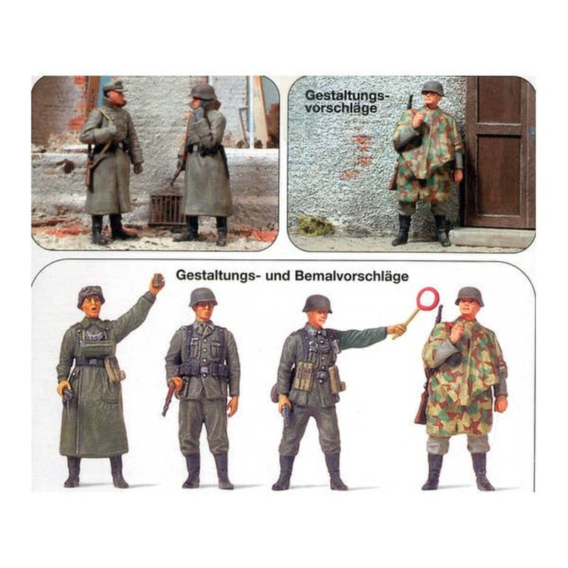 1/35 WWII German Guards, Provost Corps Officers 39-1945