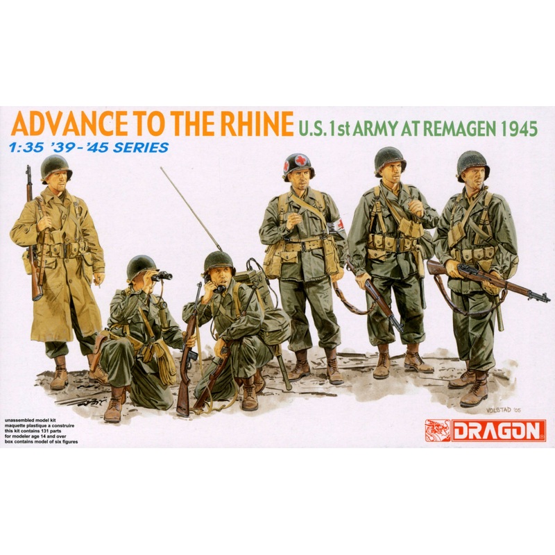 1/35 Advance to the Rhine 1st Army at Remagen 1945
