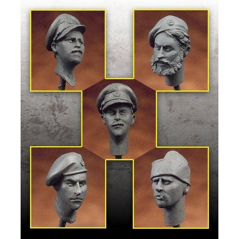 1/35 British Headset (5 heads)