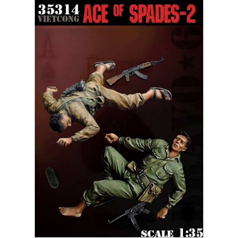 1/35 Fallen Viet Congs VC Ace of Spades 2