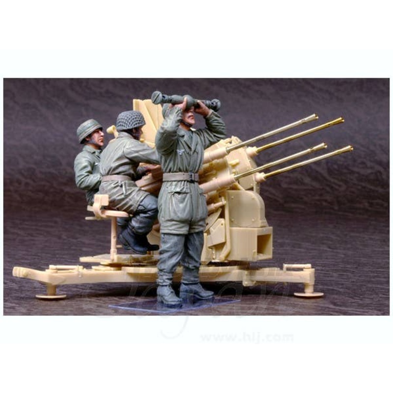 1/35 German FlaK 38 Fallschirmjager Soldiers (4 resin figures)
