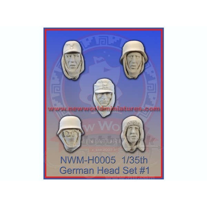 1/35 German Head Set #1