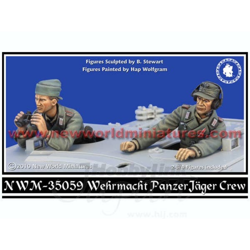 1/35 German Wehrmacht Panzerjager Crew
