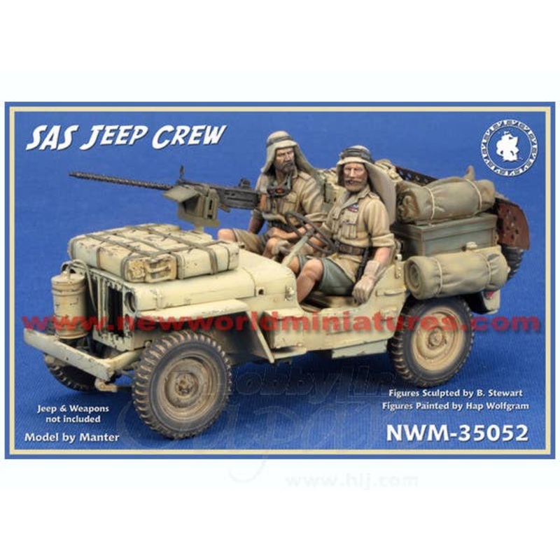 1/35 SAS Jeep Crew (2 figures)