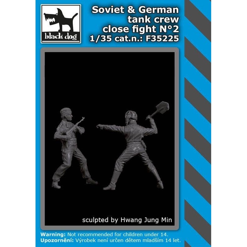 1/35 Soviet & German Tank Soldier "Close Combat" No.2