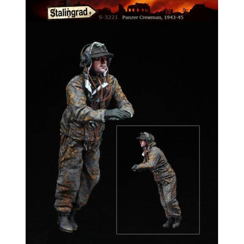 1/35 WWII German Panzer IV Crew 1943 - 45 (1) Radio Crewman Leaning on Elbow