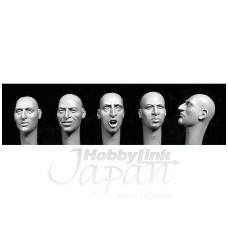1/35 5 Heads with Disturbed Expressions