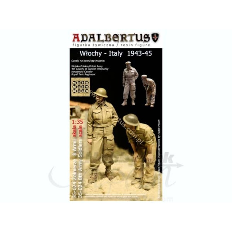 1/35 8th Army Soldiers, Italy 1943-45