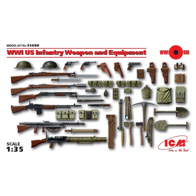 1/35 American Infantry Weapons & Equipment