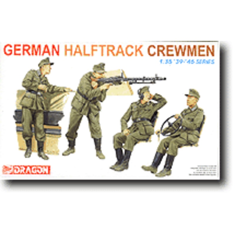 1/35 German Halftrack Crewmen