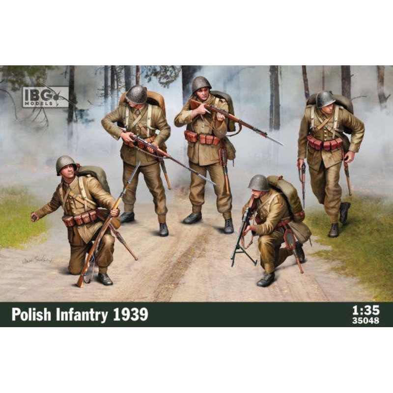 1/35 Polish Infantry 1939 (5 pcs)