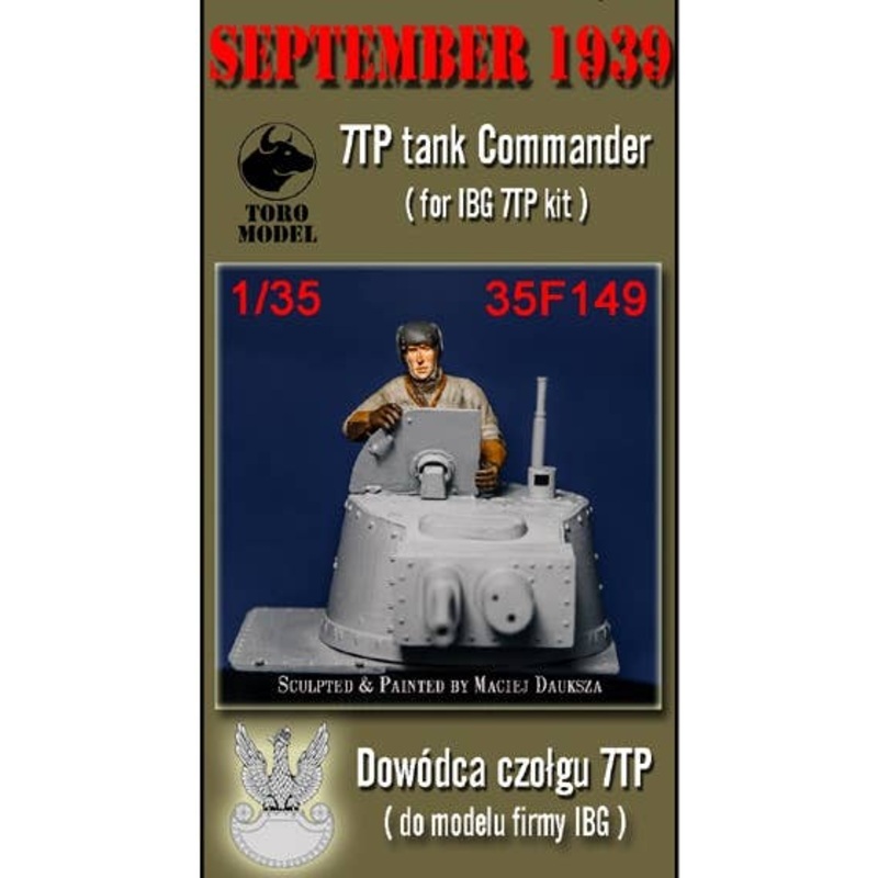1/35 September 1939 - 7TP Tank Commander (for IBG 7TP kit)