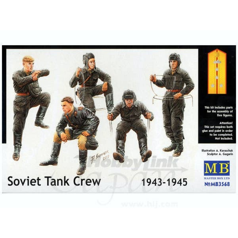 1/35 Soviet Tank Crew 1943-1945