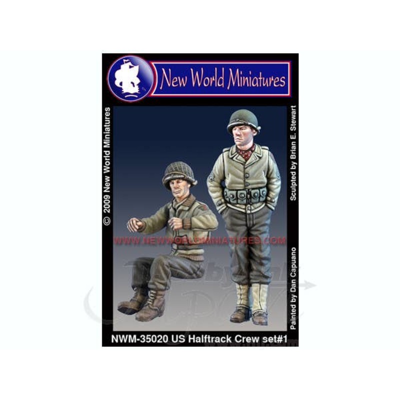 1/35 US Halftrack Crew Set #1