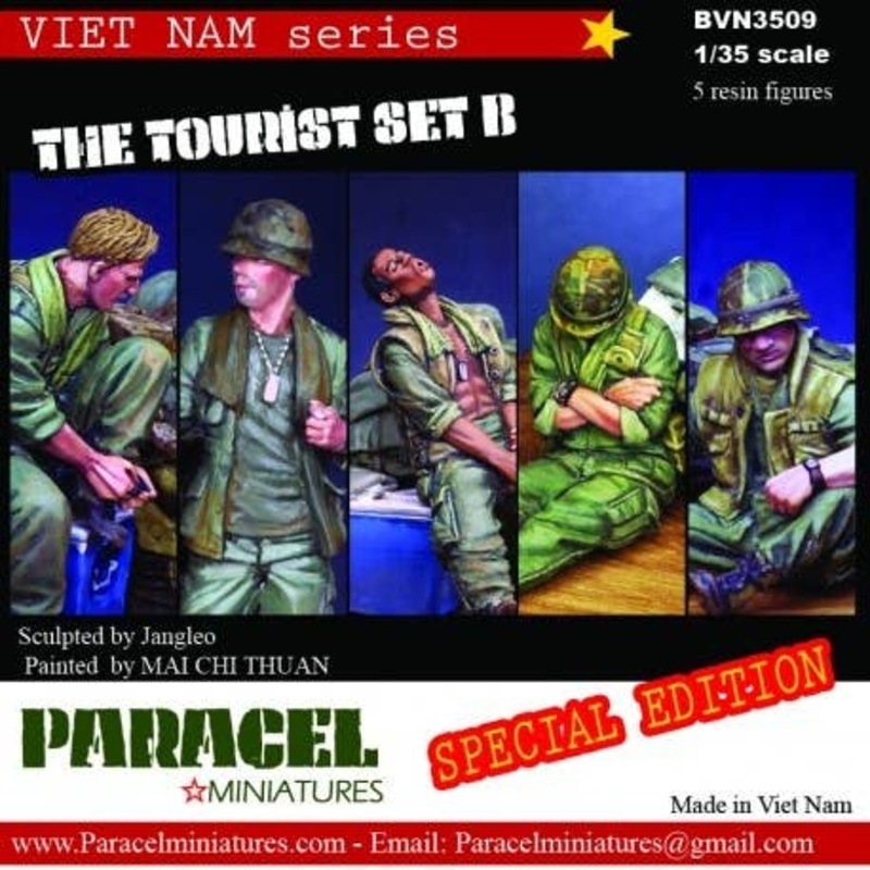 1/35 Vietnam War The Tourist Set B