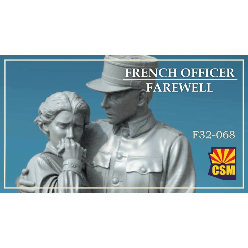 1/32 French Officer Farewell