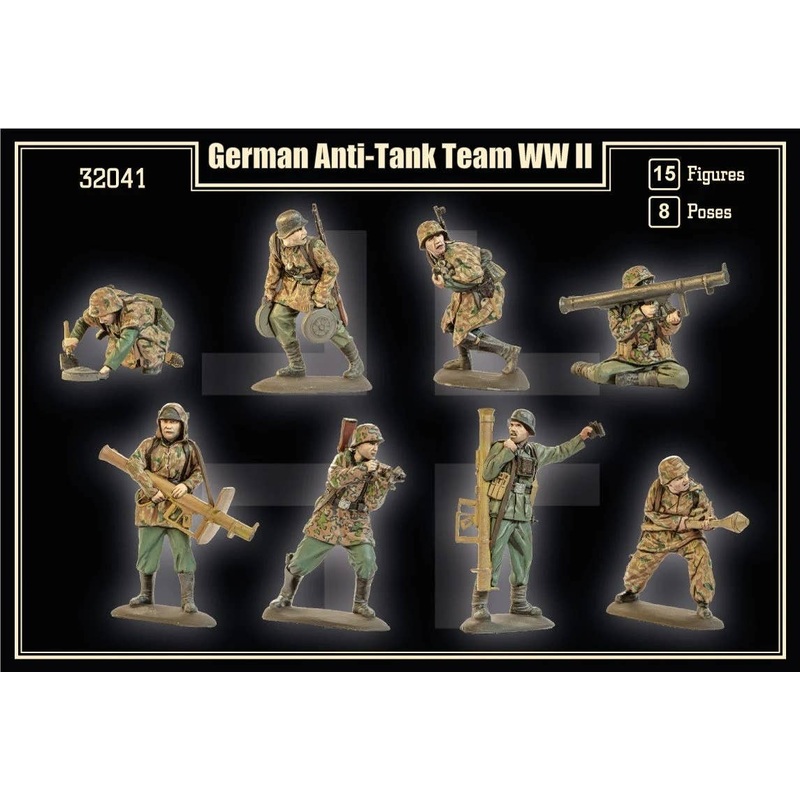 1/32 German Anti-Tank Team WWII