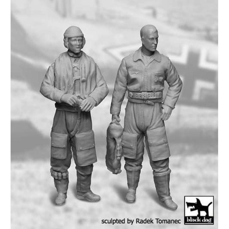 1/32 German Luftwaffe Pilots Set 1940-1945