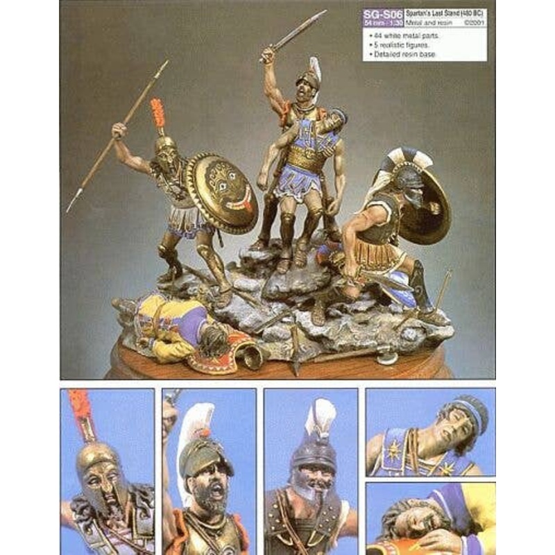 1/32 Spartan's last stand (480 BC)