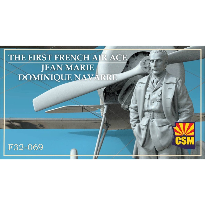 1/32 The First French Air Ace Jean Marie Dominique Navarre