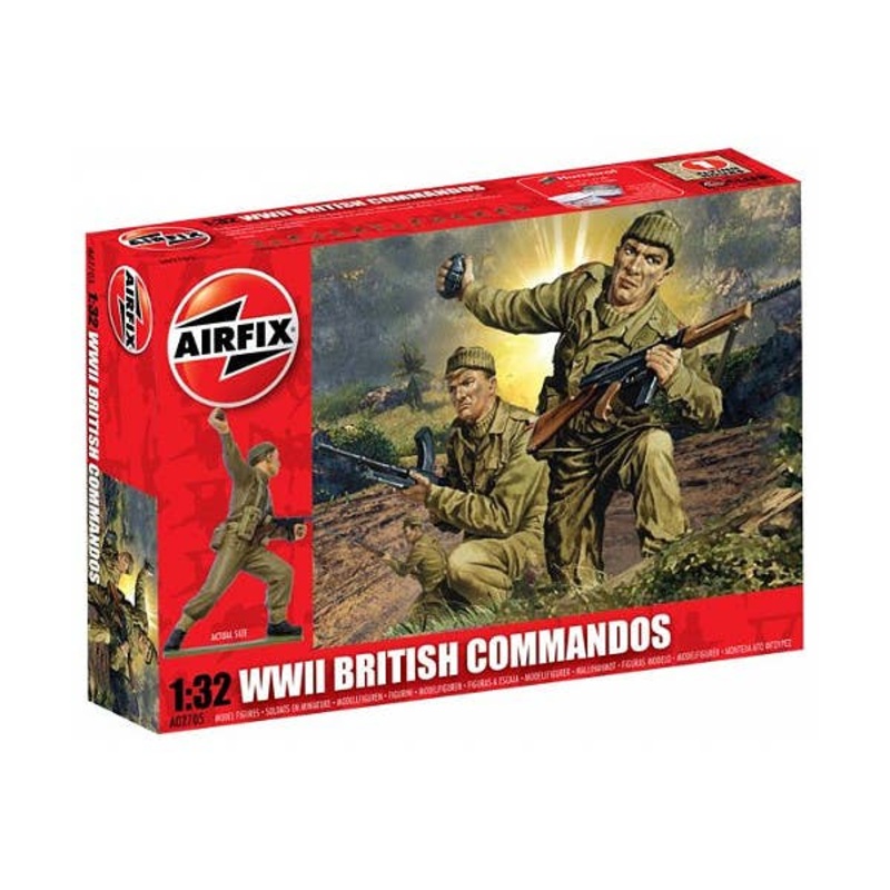 1/32 WWII British Commandos
