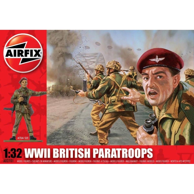 1/32 WWII British Paratroops