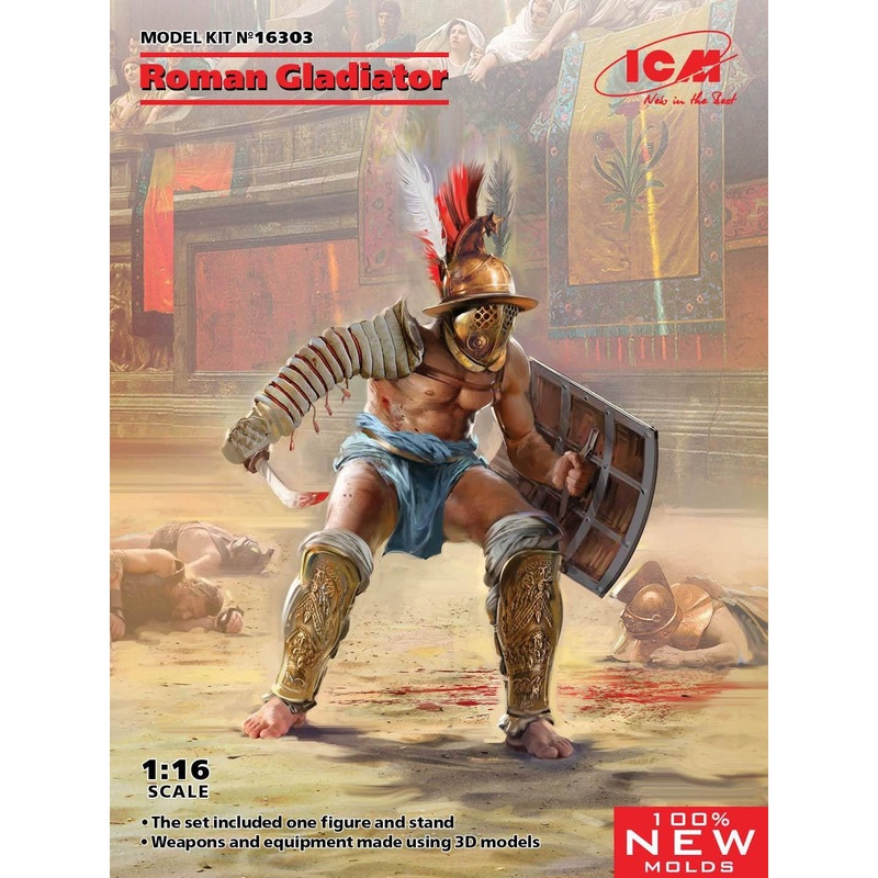 1/16 Ancient Roman Gladiator