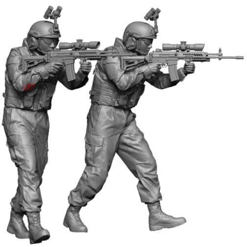 1/16 Current Use Korean Army (ROKA) Special Forces Member Set (2pcs)