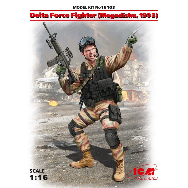 1/16 Delta Force Fighter (Mogadishu, 1993)