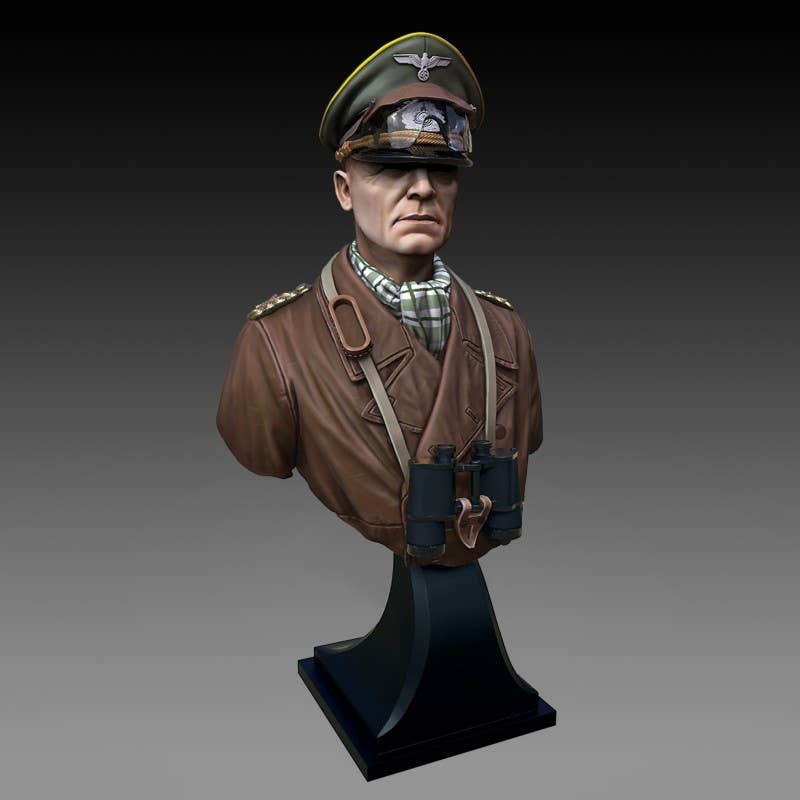 1/16 Erwin Rommel bust