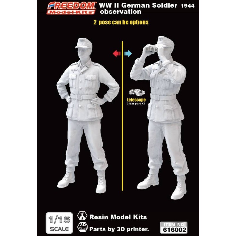 1/16 German Soldier Observation, 1944 Figure