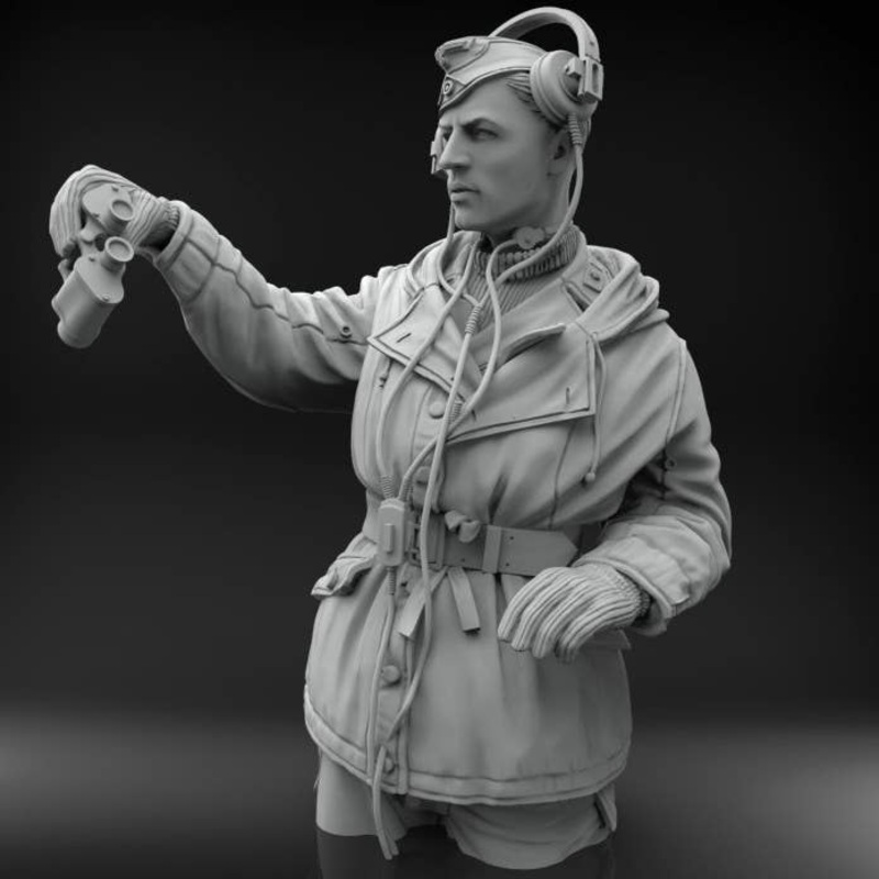 1/16 German tanker in winter dress