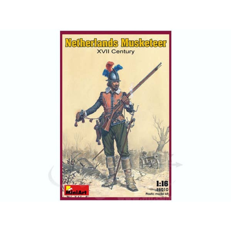 1/16 Netherlands Musketeer 17 Century