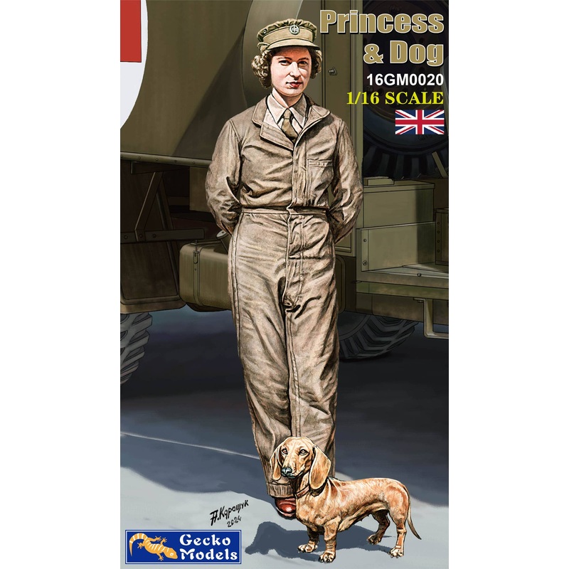 1/16 The Princess & Dog