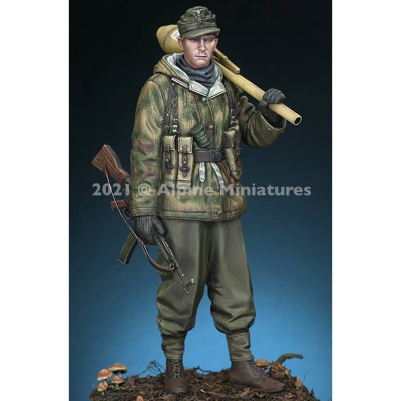 1/16 WW.II German 28th Jager Division Iron Cross Division Statue