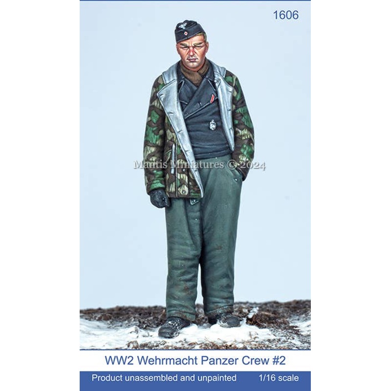 1/16 WW2 Wehrmacht Panzer Crew #2