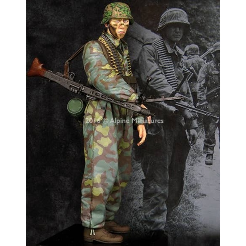 1/16 WWII German 12th SS Panzer Division Hitlerjugend HJ Gunner