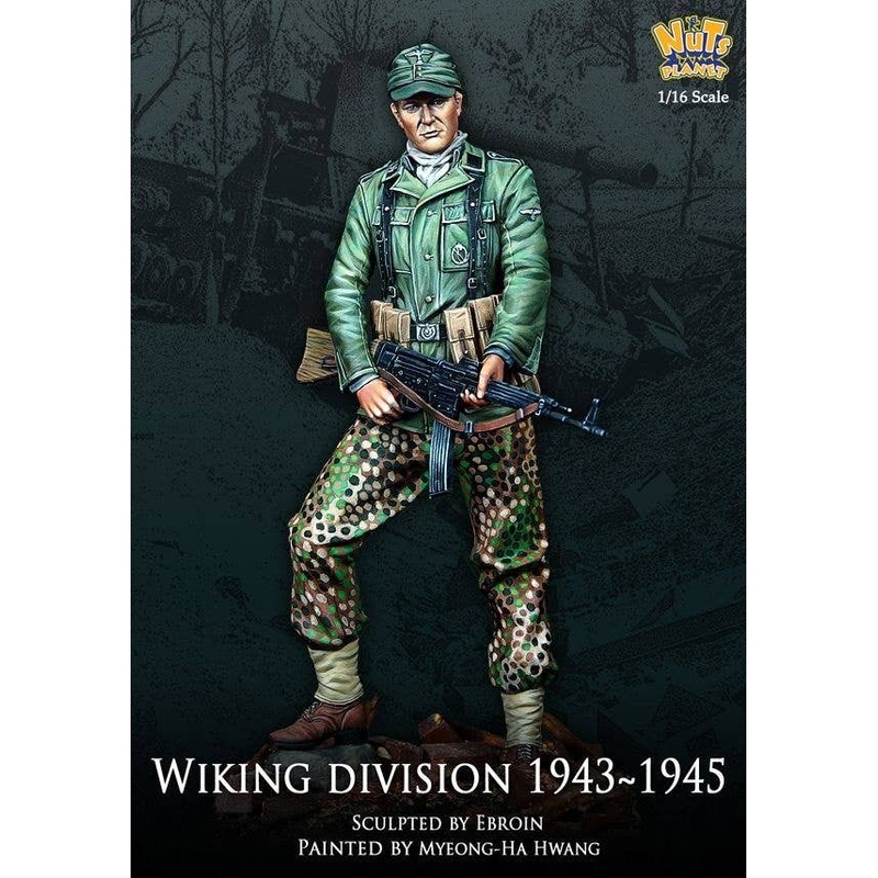 1/16 WWII German Waffen SS Varking Division Soldier 1943-1945