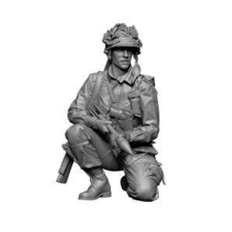 1/16 WWII United States Airborne Division Bazooka Leader