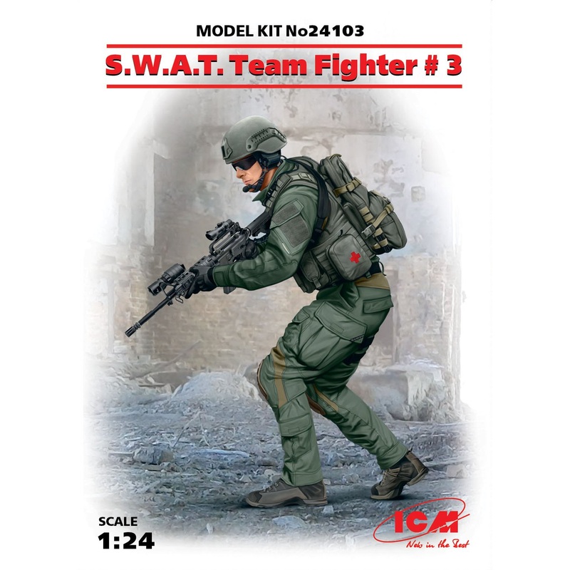 1/24 S.W.A.T. Team Fighter No.3