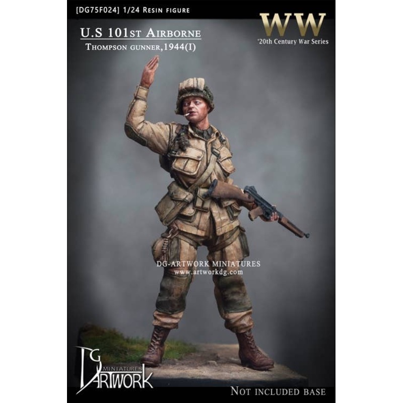 1/24 U.S 101st Airborne Thompson Gunner, 1944(I)