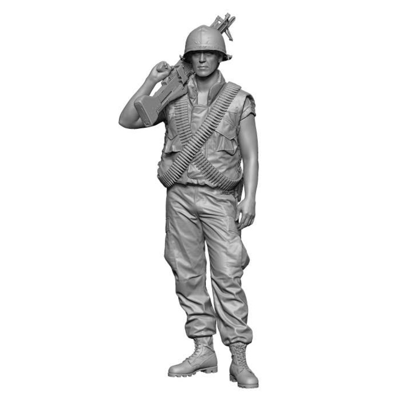 1/24 Vietnamwar US M60 Gunner