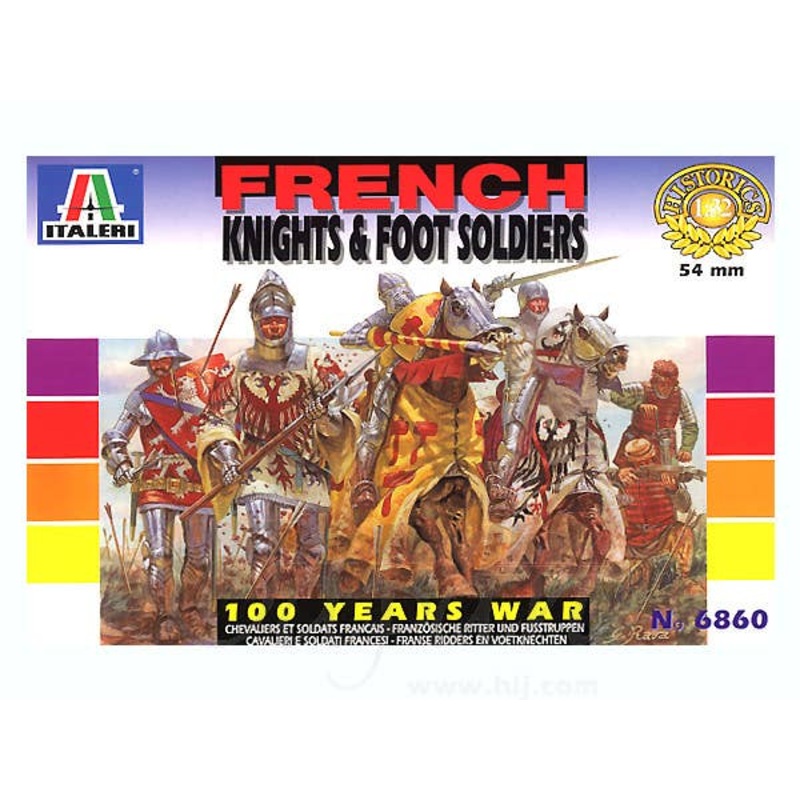 1/32 French Knights & Foot Soldiers
