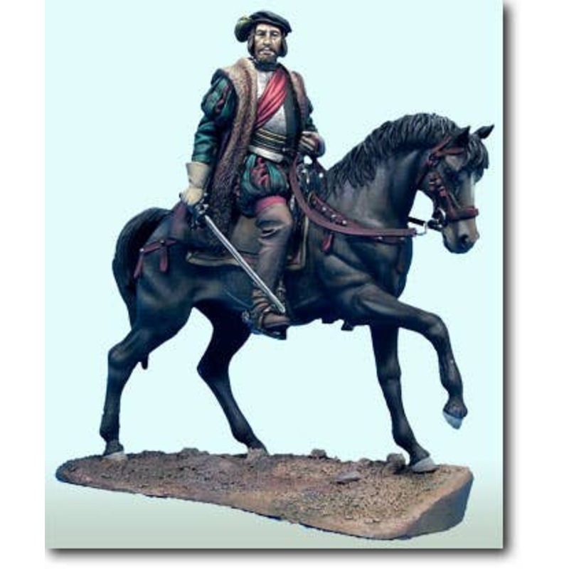 1/32 Hernan Cortes on Horseback